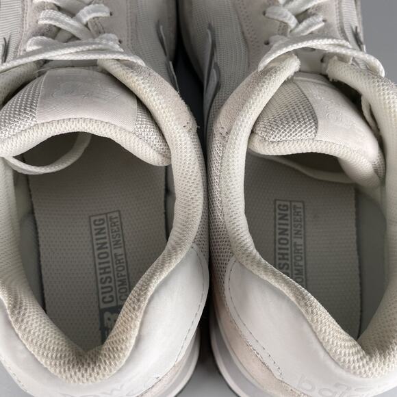 New Balance 515 V3 Men\'s 12 D White Gray Running Athletic Shoes Trainer Sneakers